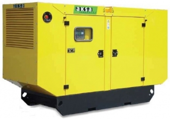 Дизельный генератор 240 квт Aksa AC-350 в кожухе - новый